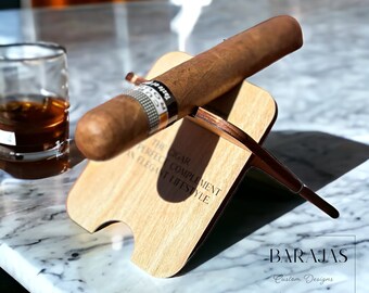 Personalized Cigar Stand