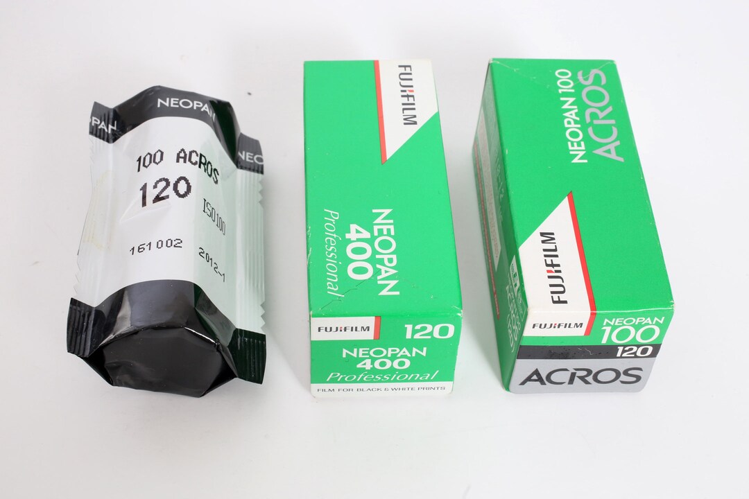 Fujifilm Neopan B&W 120 Film Lot. Etsy