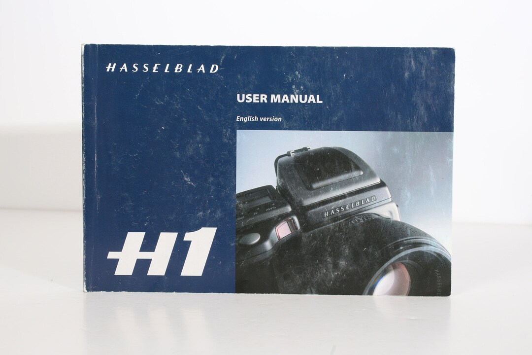 Hasselblad H1 User Manual English Original Sweden 145 Page Etsy
