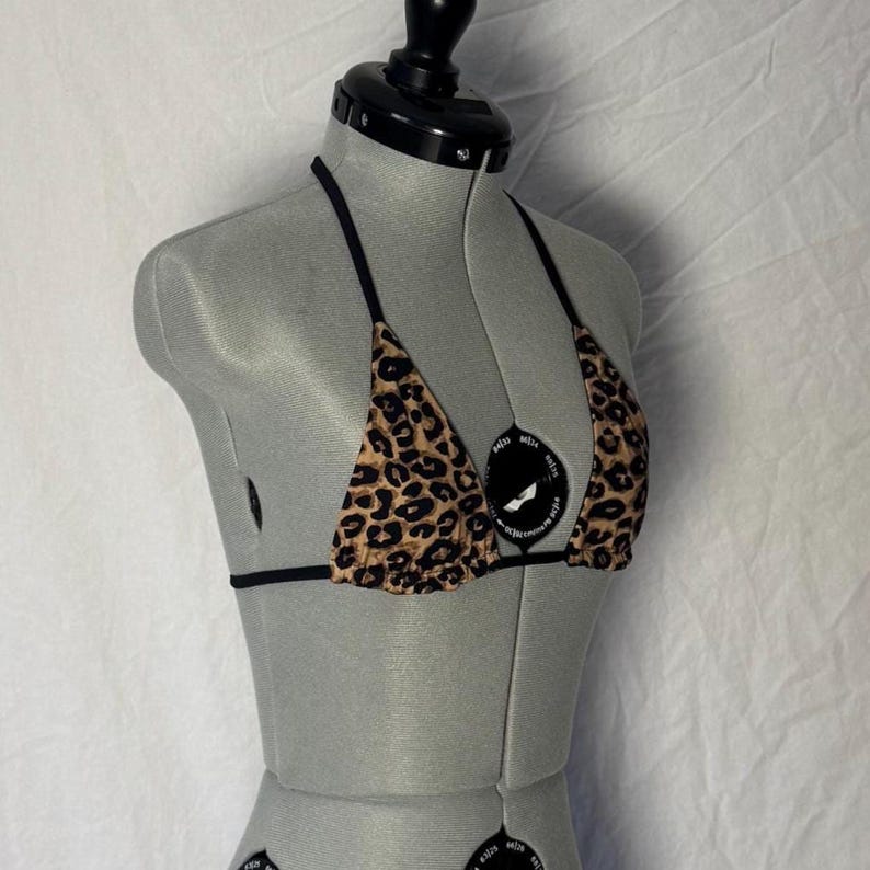 Tiny Triangle Bikini Top PDF Sewing Pattern | Dani Style | Size XS-XXL ...