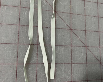 Elástico de goma para trajes de baño - Elástico de goma acanalado de 6 mm (1/4 de pulgada) para ropa deportiva y bikinis / Elástico de alta calidad resistente al cloro para coser