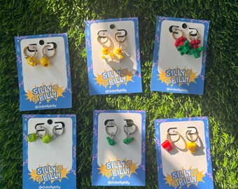 Pendientes de ladrillo Bits and Pieces / Colección 1