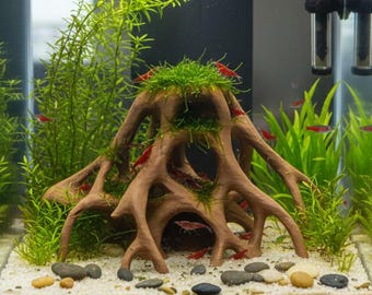 Wide Mangrove Root | 03 | Aquarium and Terrarium Decor designed by novYTerra
