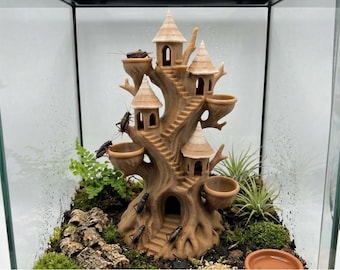 Insect Tree Hotel | 02 | Aquarium and Terrarium Decor designed by novYTerra