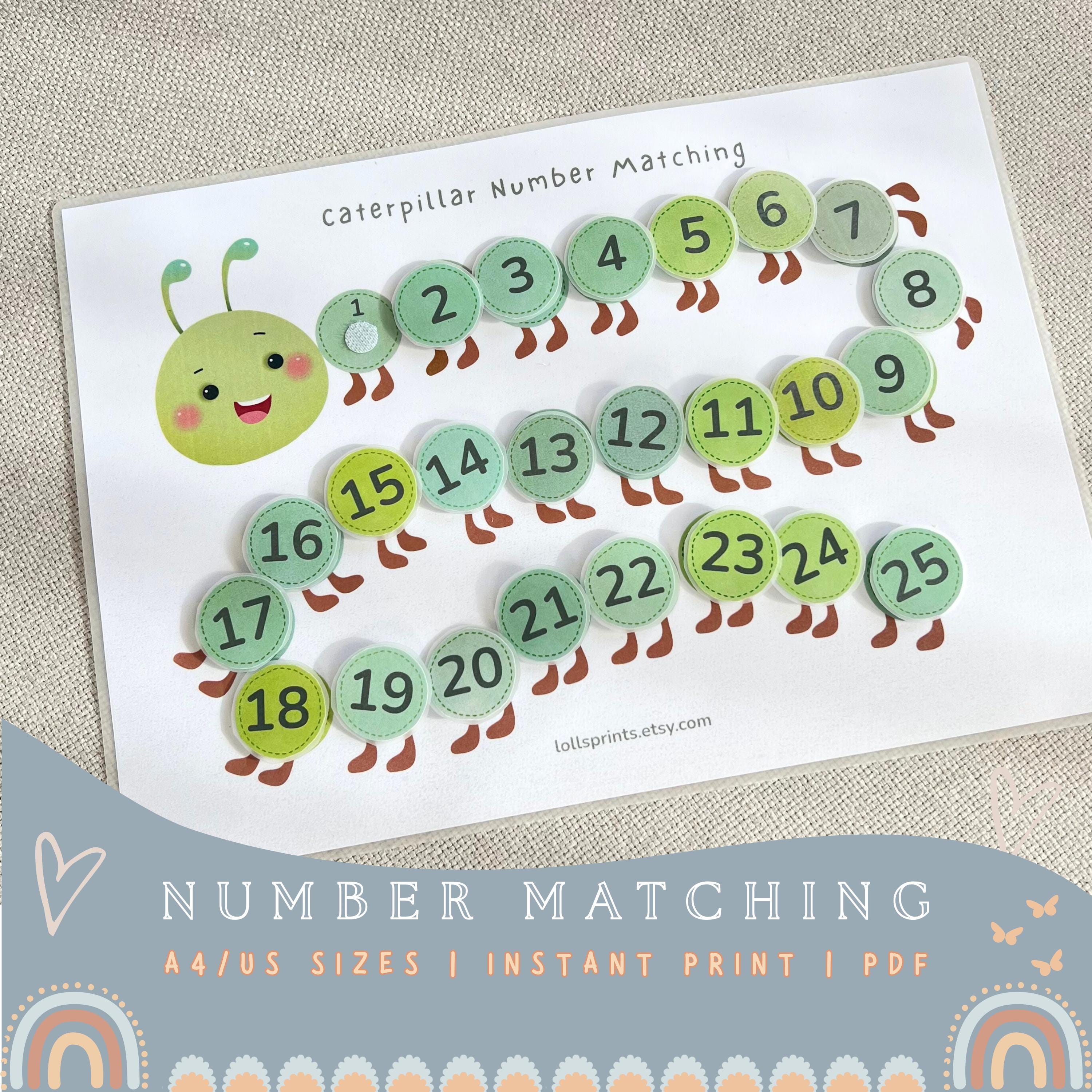 Learn to Count Printable Activity for Preschool Toddler Classroom and ...