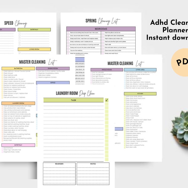 Adult Adhd Chore Chart - Etsy