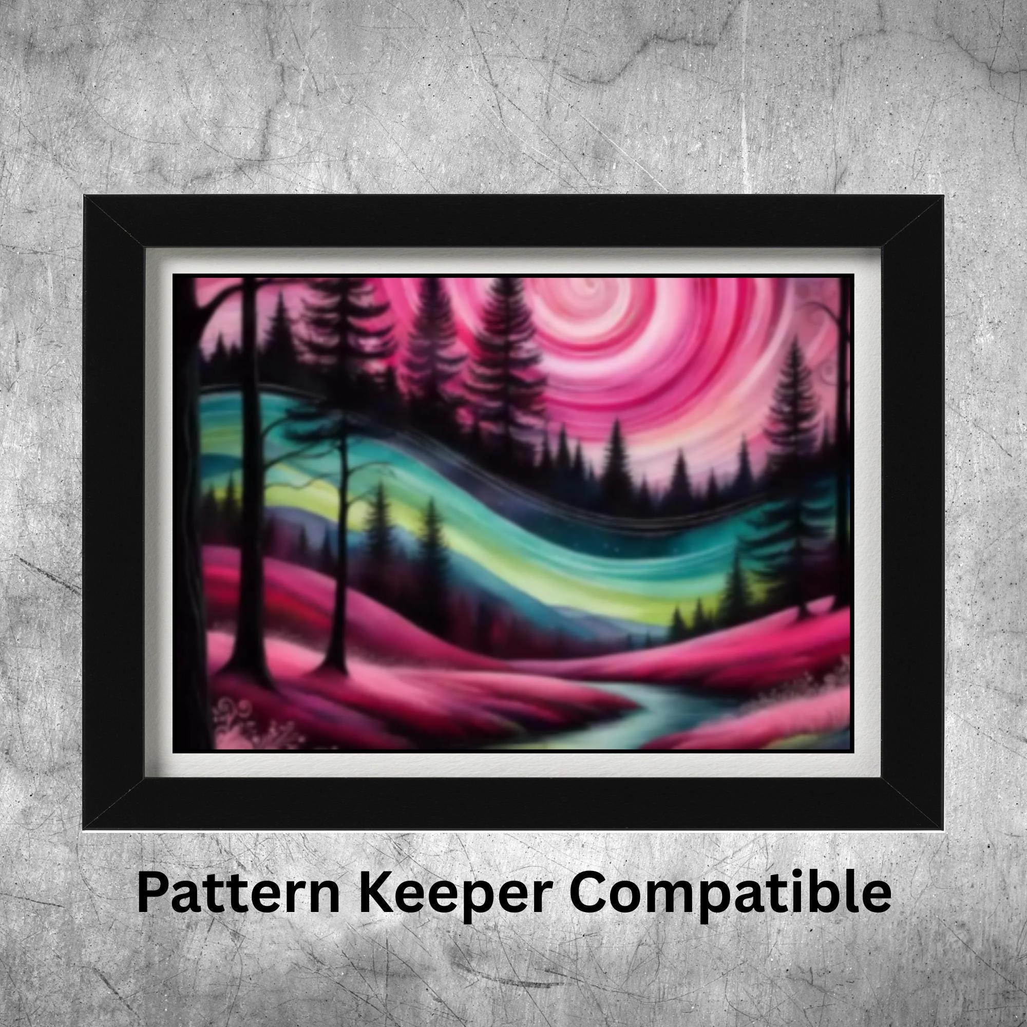 Celestial Wall Art, Cross Stitch Chart, Full Coverage, Pattern Keeper ...