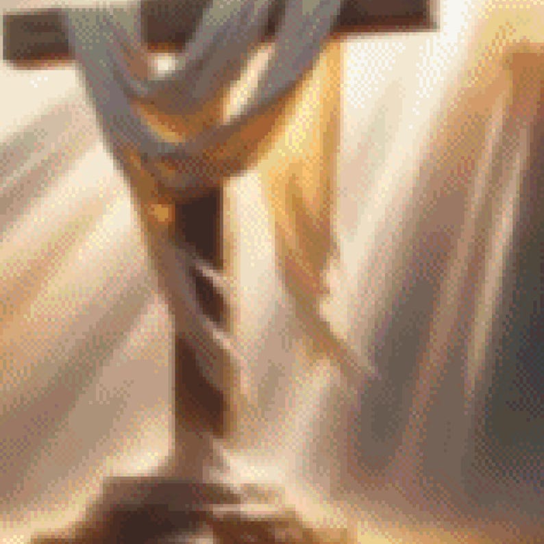 Decoración espiritual, patrón de punto de cruz religioso: patrón de bordado cristiano (PDF) Cobertura completa imagen 10