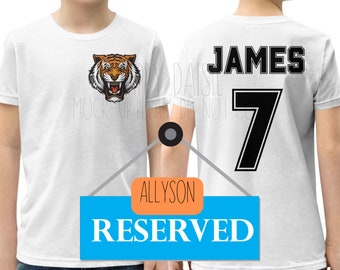 RESERVED-Allyson -Youth Short Sleeve T-Shirt