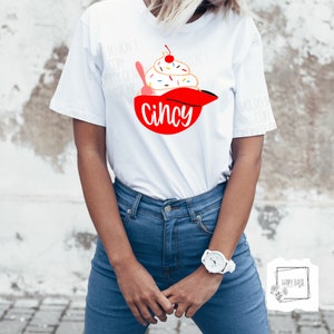 Cincy Helmet Ice Cream Unisex Tee