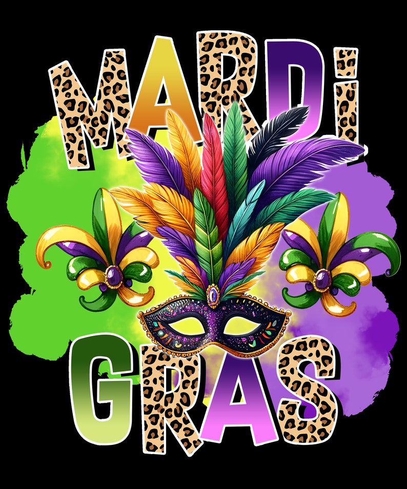 15 New Mardi Gras SUBLIMATION BUNDLE 2, Mardi Gras Digital Clipart PNG ...
