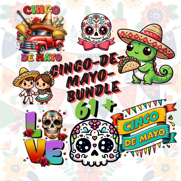 PNG BUNDLE Cinco De Mayo, Mexican Party Png, Let's Fiesta Png, Mexico Tequila Png, Tacos Png, Nachos Hat, Cinco De Mayo art, Sublimation