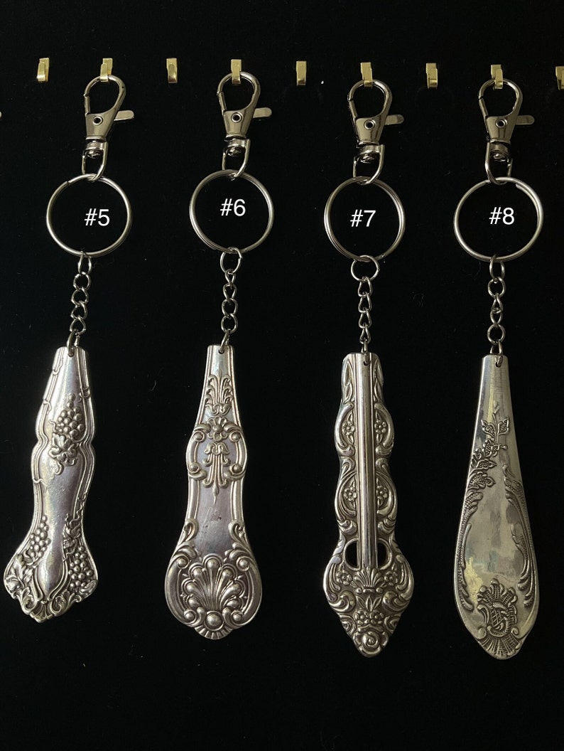 Silverware Keychain - Etsy
