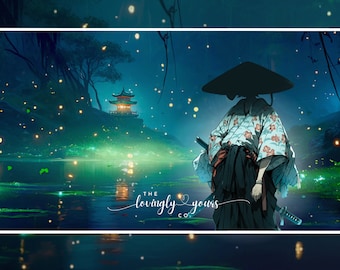 Fantasy Swamp Background Aesthetic Vtuber Background Twitch Overlay PNGtuber Background Enchanted Forest Japanese Overlay