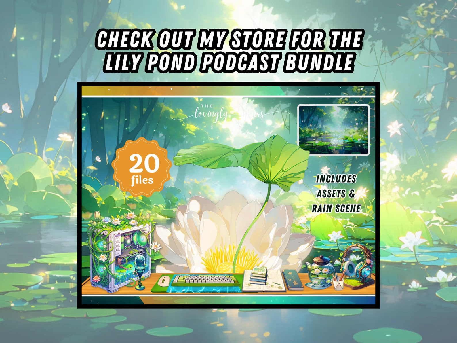 Solarpunk Living Room Animated Lofi Video Background Cozy Anime Style ...