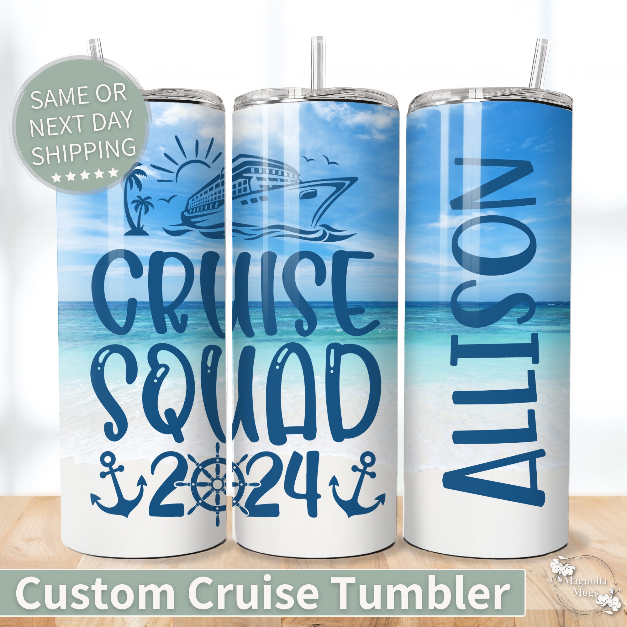 NEW Funny cruise Ship Quote INTUIT Water Bottle METAL/PLASTIC 20.1 OZ
