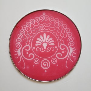 FLOWER RANGOLI STENCIL, 7.5 inches big rangoli stencil, muggu stencil for festivals, kolam stencil, Gruhapravesam, Lakshmi vrata, Deepavali