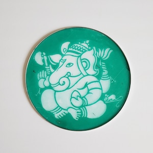 Ganesha RANGOLI STENCIL, 11.9 inches big rangoli stencil, muggu stencil for festivals, kolam stencil, Gruhapravesh, Lakshmi vrata, Deepavali