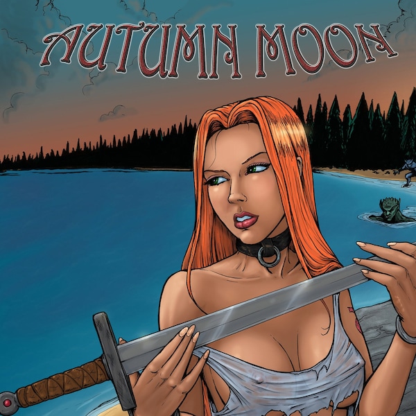 AUTUMN MOON Mature Readers Fantasy Comic #1 PRINT Edition