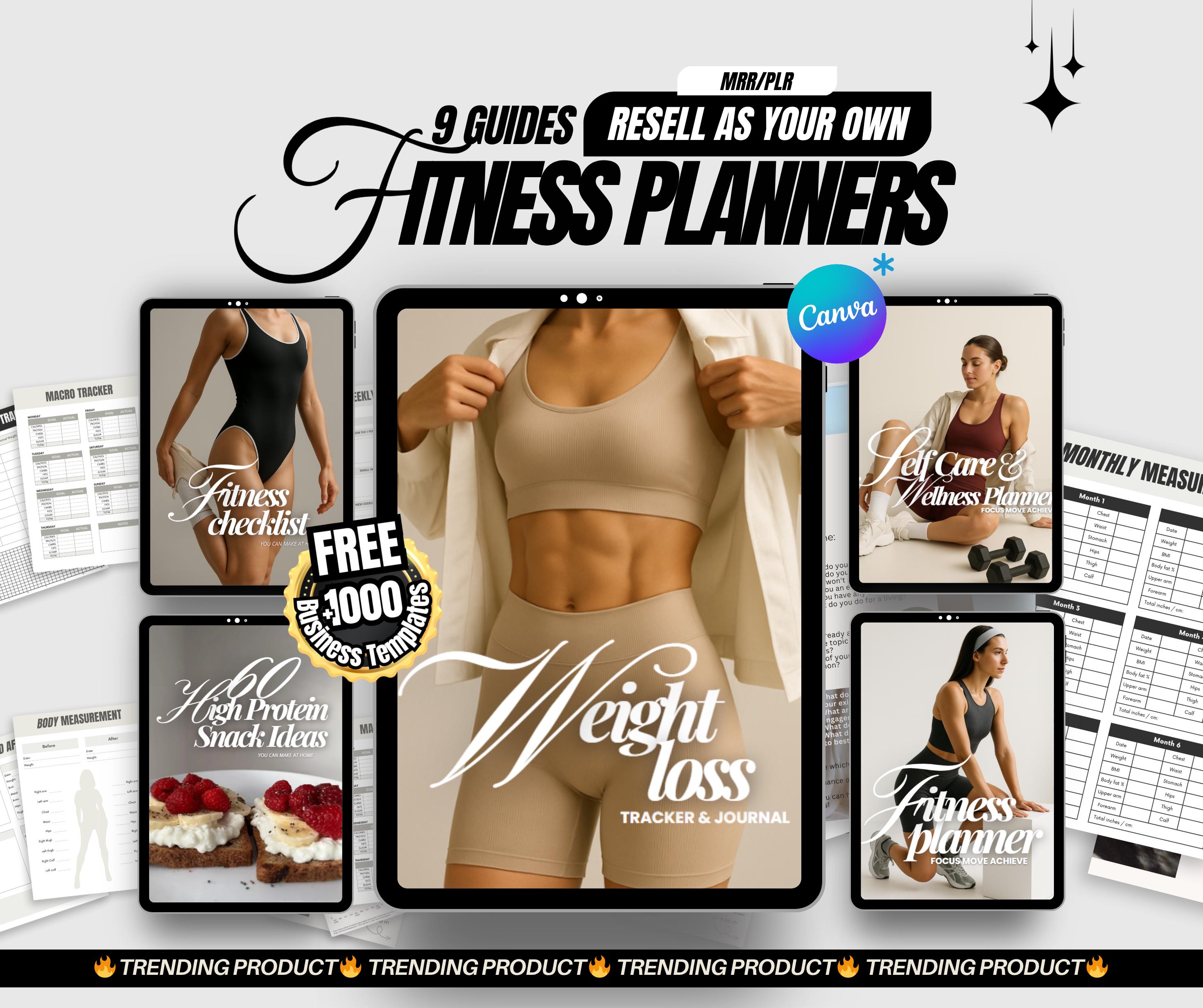 Weight goal planner - Etsy México, image size:2938x2463