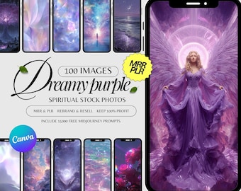 スピリチュアルコーチのストックフォト100選 | 紫の美的イメージ ウェルネス写真 | ホリスティックヘルス＆ウェルネスコーチのヒーリングエネルギーイメージ