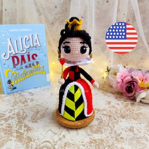 Queen of hearts | crochet pattern | ENG