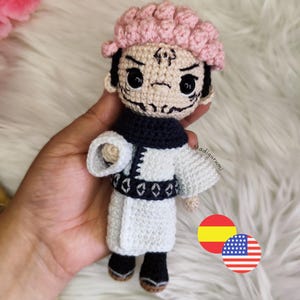 ESP/ENG | Rey de las maldiciones / King of the curses | Patrón de crochet /Crochet pattern | PDF