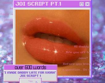 Pt.1 JOI script for Onlyfans Manyvids Fansly and more
