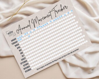 Seguimiento anual de hábitos de ejercicio