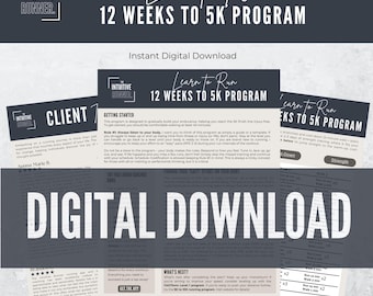 Aprende a correr: programa de 12 semanas para correr 5 km