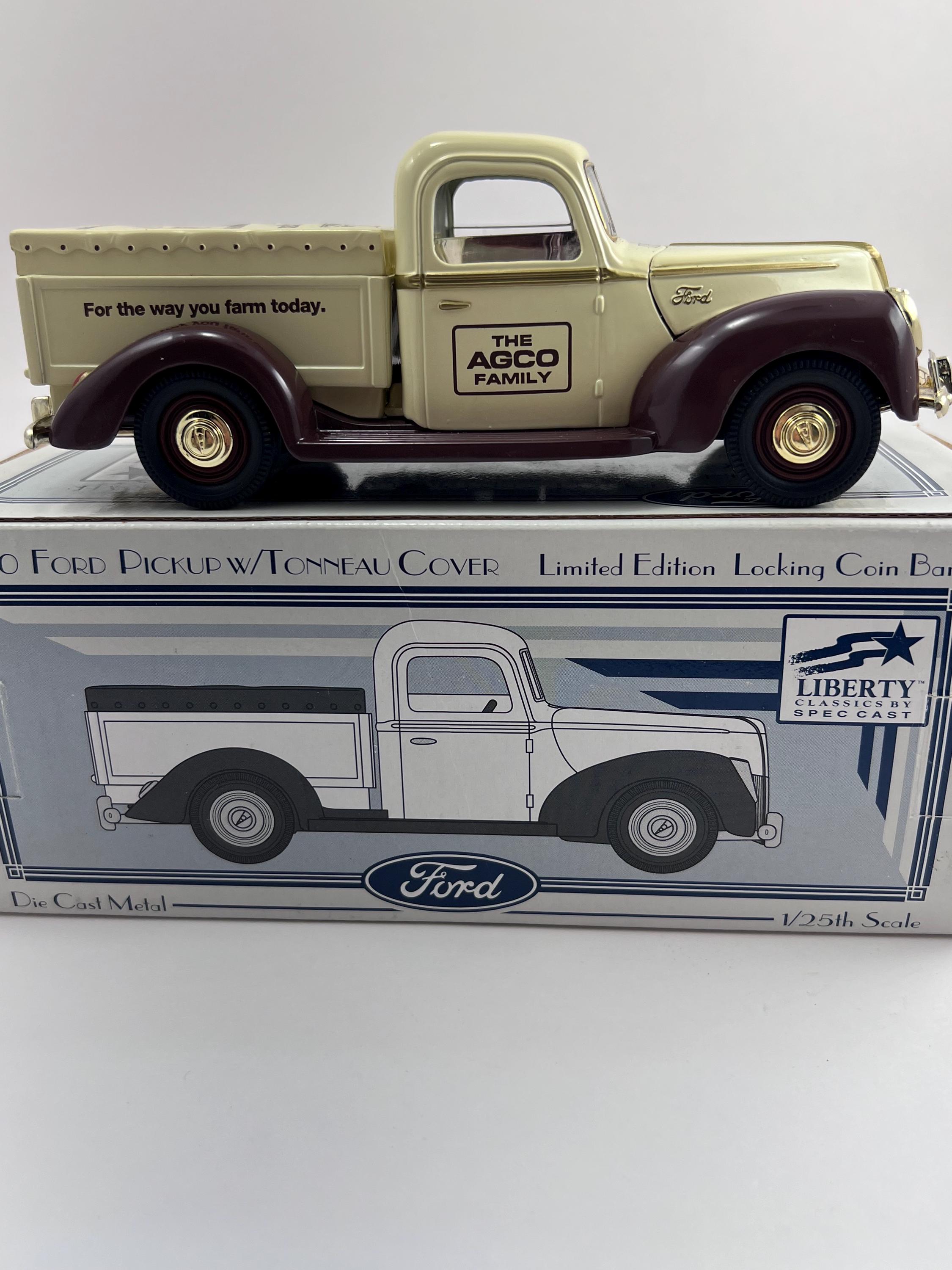 1940 Ford Pickup With Tonneau Cover, Limited Edition Locking Coin