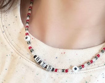 BTS Necklace Handmade Original