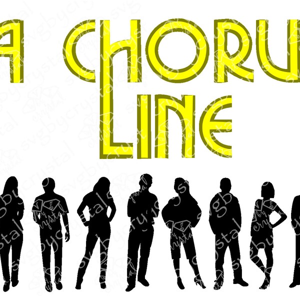 A Chorus Line SVG