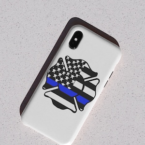Police sticker, Blue line sticker, First responder, Police officer