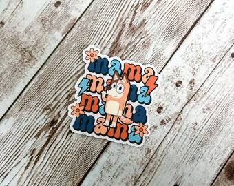 MAMA Sticker -- Dog Show -- Matte finish Waterproof