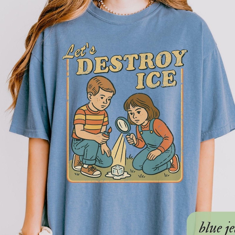 Destroy Ice Shirt - Etsy