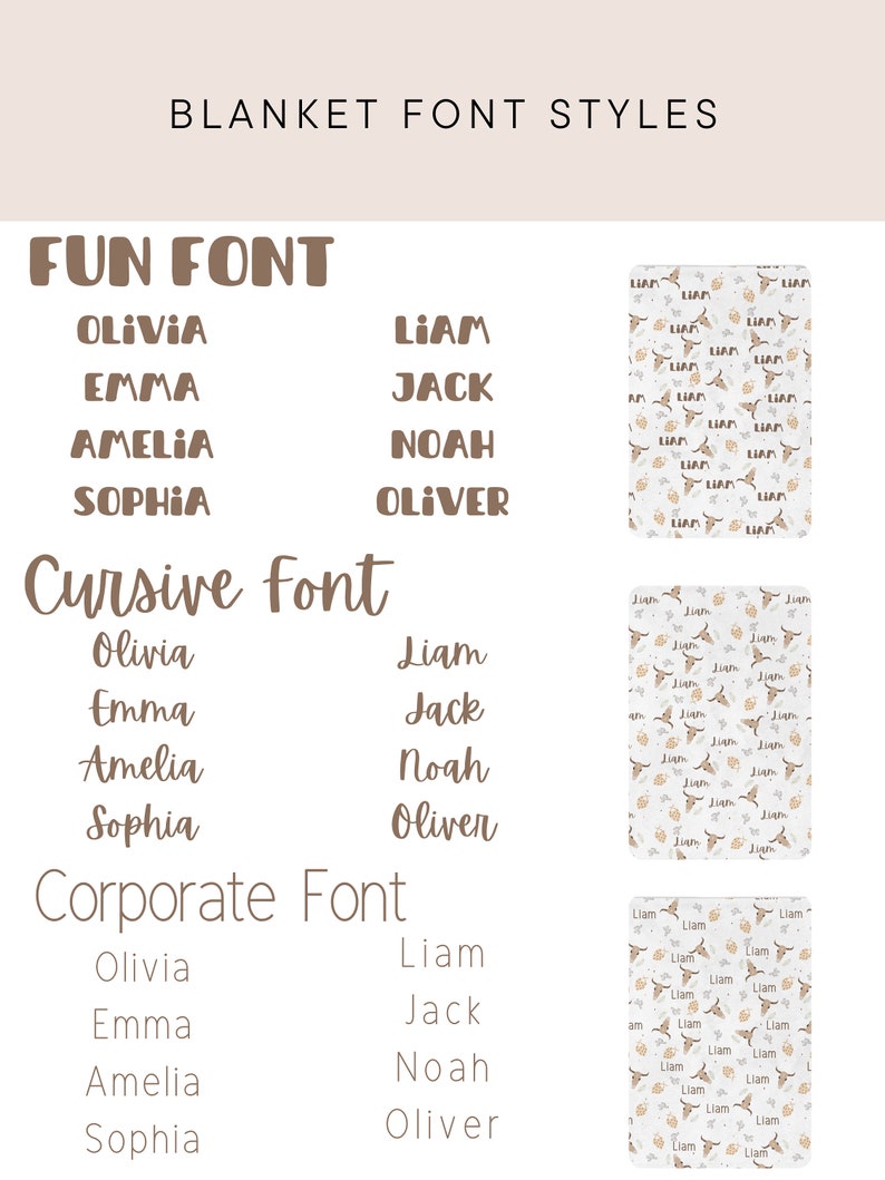 Cowboy Baby, Personalized Baby Blanket, Customizable Baby Blanket, Baby Blanket, Baby Name