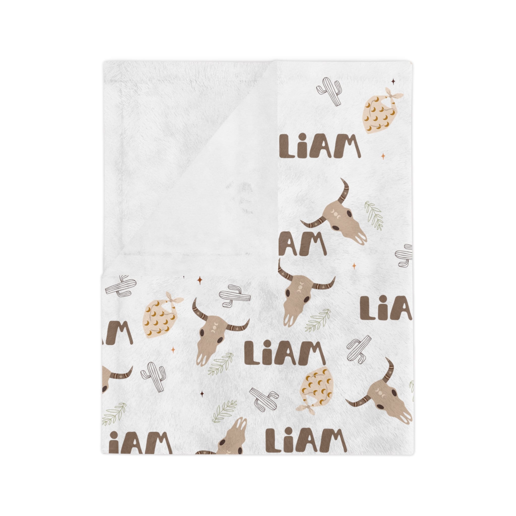 Cowboy Baby, Personalized Baby Blanket, Customizable Baby Blanket, Baby Blanket, Baby Name