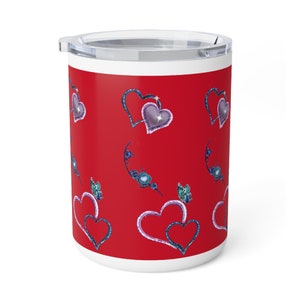 Caneca de café isolada, 10 onças