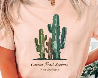 Desert Shirt, Hiking TShirt, Cactus Shirt, Desert Adventure Tee, Nature Shirt, Camping Shirt, Desert Vibes Shirt, Nature Lover Gift
