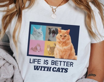 Cat Lover Shirt, Cat Shirt, Cat Mom Shirt, Funny Cat Shirt, Cute Cat Shirt, Cat Tee, Cat Lover Gift, Gift For Cat Mom, Cat T-Shirt, Cat Gift