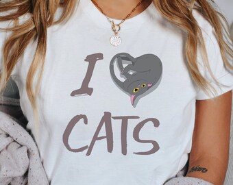 Cat Lover Shirt, Cat Shirt, Cat Mom Shirt, Funny Cat Shirt, Cute Cat Shirt, Cat Tee, Cat Lover Gift, Gift For Cat Mom, Cat T-Shirt, Cat Gift