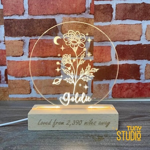Custom 3D Lamp Light, Personalized 3D Photo Night Light, Anniversary Gift Custom Neon Sign 3D LED Light Sign Uv Printing Light Bedroom Decor