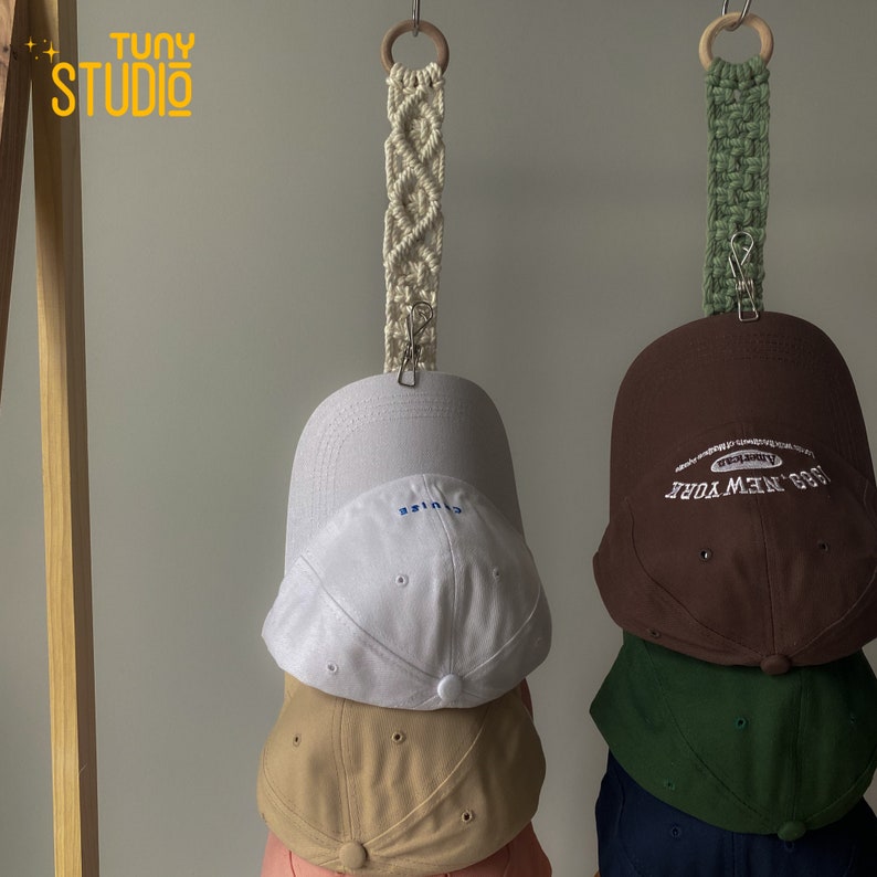 Personalized Cap Rack, Hat Storage, Gift for Father, Home Organization ...