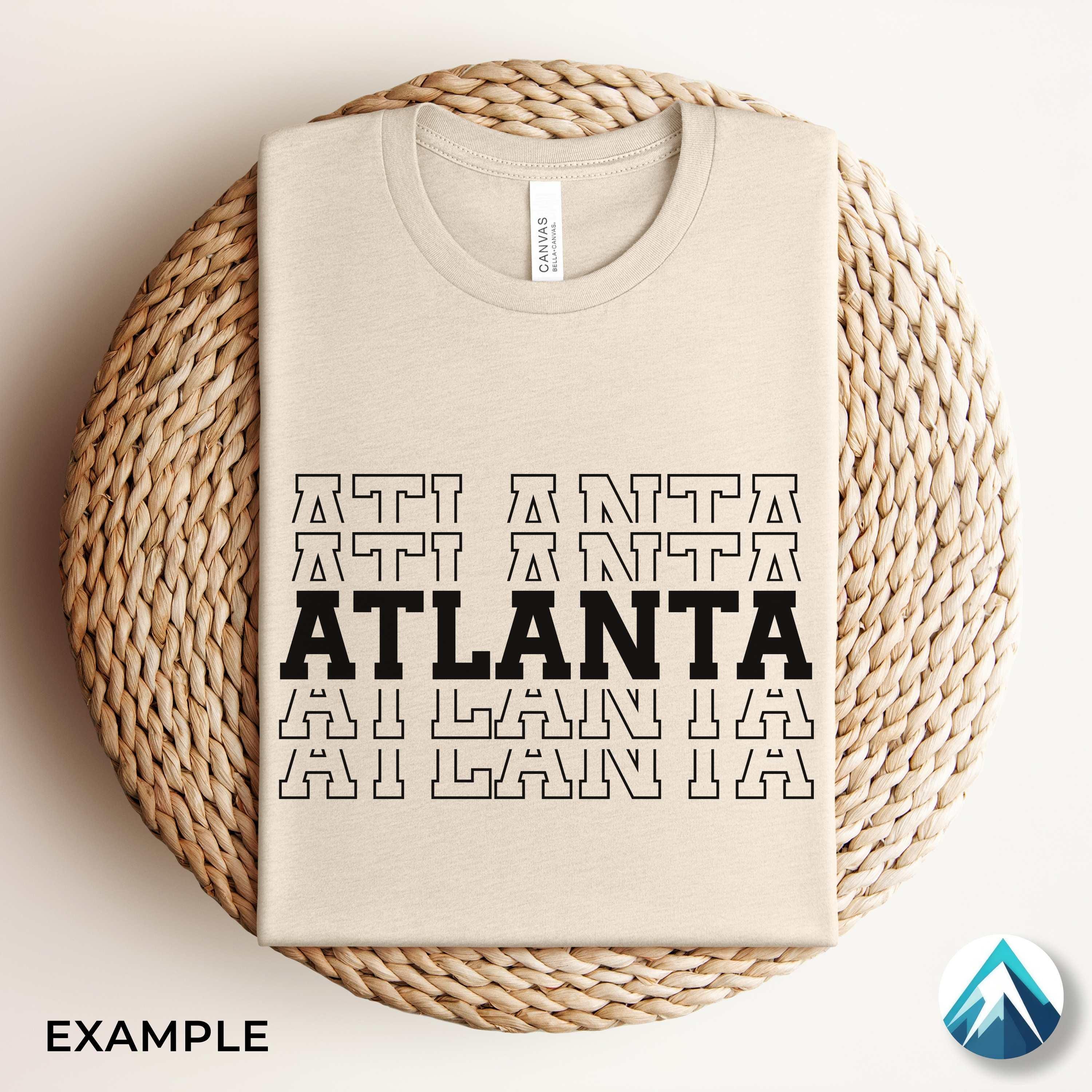 Atlanta Digital Download, PNG and SVG Files, Transparent Background ...