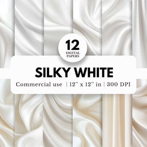 12 seidig weiße digitale Papiere, 12x12, JPG Download Dateien, elegante Stoff Kulissen, luxuriöse Textur, für abstrakte Hintergründe, Präsentationen