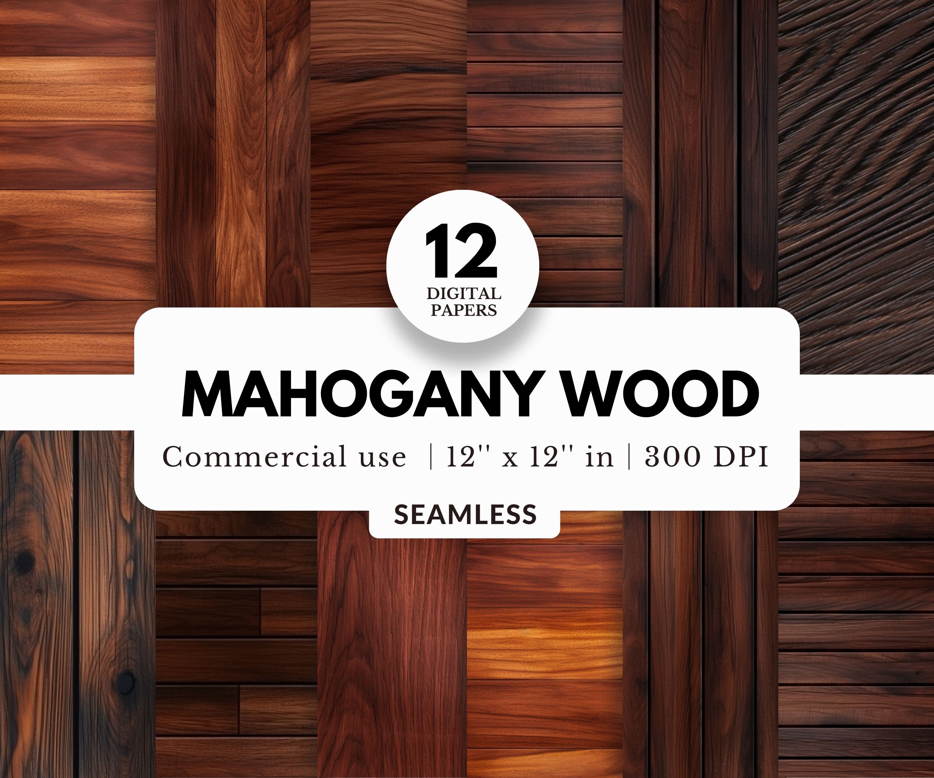 Panel Compuesto Madera para Interior 170X20X3000 mm - MAHOGANY