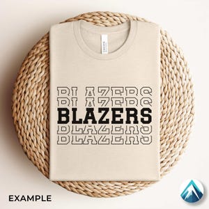 Blazers Digital Download, PNG and SVG File, Transparent Background ...