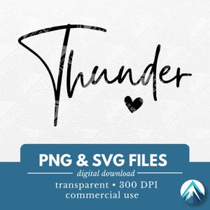 サンダーデジタルダウンロード、PNGおよびSVGファイル、小さなハート、透明な背景、ベクターグラフィック、学校のスポーツチームのシャツ用、クリップアート
