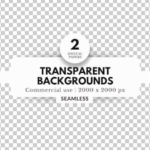 2 Transparente Hintergründe mit Quadraten, sich wiederholendes Muster, JPG-Dateien, weiß grau kariertes Bild, für digitale Download-Verkäufer und Vorlagen
